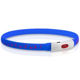 Hilton Flash Collar BLUE - obroża świecąca LED od 15cm - 55cm