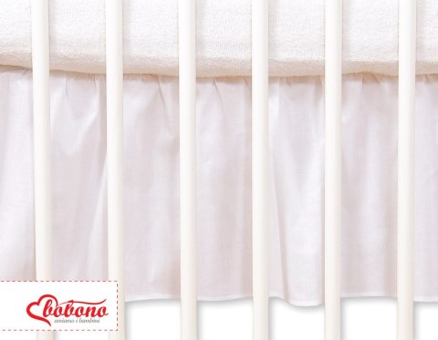 Falbanka maskująca 120x60cm- Wiszące serduszka białe Falbanka maskująca 120x60cm- Wiszące serduszka białe