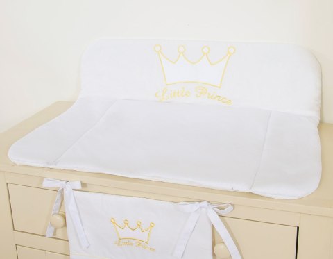 Przewijak miękki na komodę- Little Prince/Princess biały Przewijak miękki na komodę- Little Prince/Princess biały
