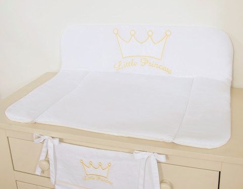 Przewijak miękki na komodę- Little Prince/Princess biały Przewijak miękki na komodę- Little Prince/Princess biały