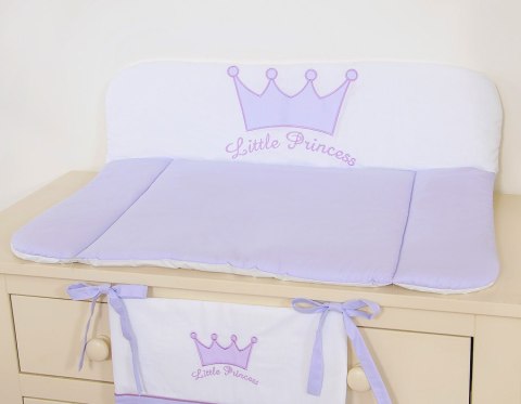 Przewijak miękki na komodę- Little Prince/Princess fioletowy Przewijak miękki na komodę- Little Prince/Princess fioletowy