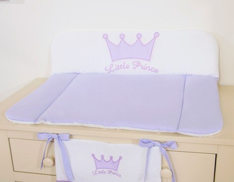 Przewijak miękki na komodę- Little Prince/Princess fioletowy Przewijak miękki na komodę- Little Prince/Princess fioletowy