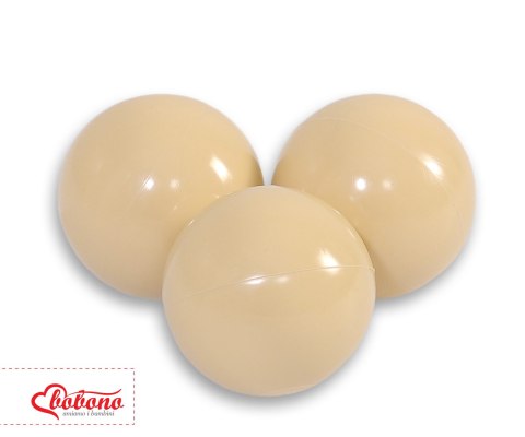 Plastikowe piłki do suchego basenu 50szt. - beżowe Plastikowe piłki do suchego basenu 50szt. - beżowe