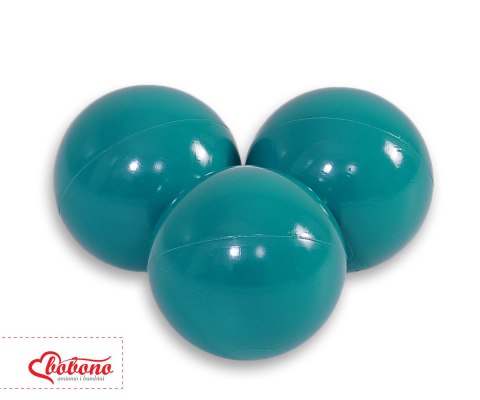 Plastikowe piłki do suchego basenu 50szt. - ciemno turkusowe Plastikowe piłki do suchego basenu 50szt. - ciemno turkusowe