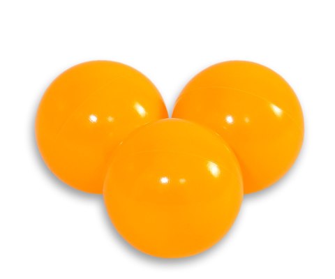 Plastikowe piłki do suchego basenu 50szt. - pomarańczowe Plastikowe piłki do suchego basenu 50szt. - pomarańczowe