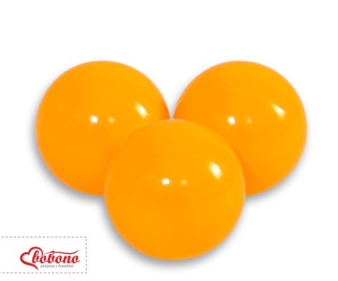 Plastikowe piłki do suchego basenu 50szt. - pomarańczowe Plastikowe piłki do suchego basenu 50szt. - pomarańczowe