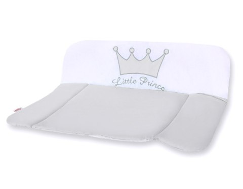 Przewijak miękki na komodę- Little Prince/Princess szare Przewijak miękki na komodę- Little Prince/Princess szare