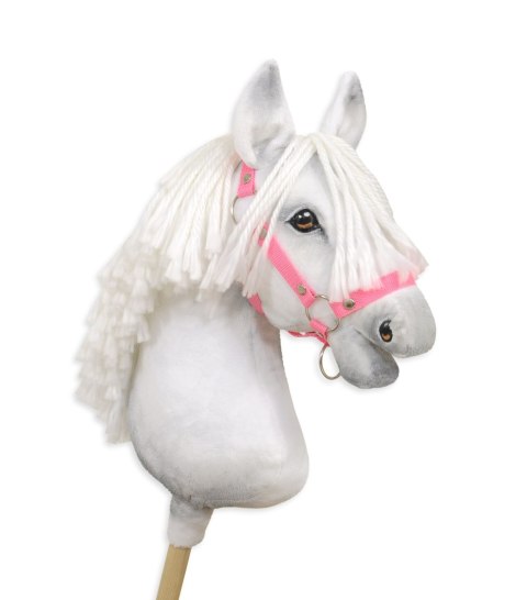 Hobby Horse Duży koń na kiju Premium - biały A3 Hobby Horse Duży koń na kiju Premium - biały A3