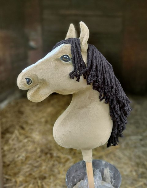 Hobby Horse Duży koń na kiju Premium - bułany A3 Hobby Horse Duży koń na kiju Premium - bułany A3