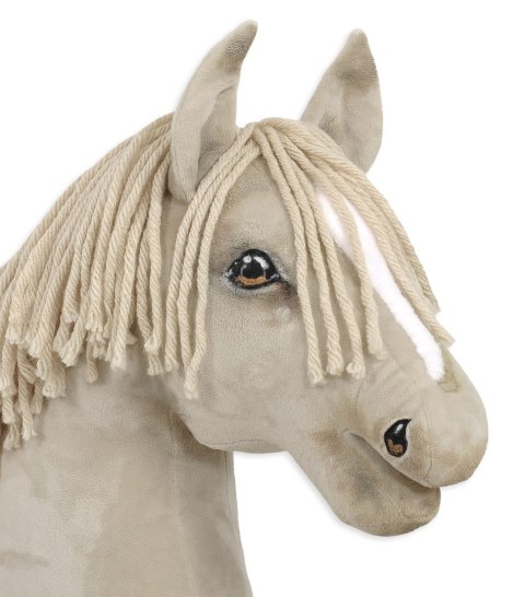 Hobby Horse Duży koń na kiju Premium - cremello A3 Hobby Horse Duży koń na kiju Premium - cremello A3