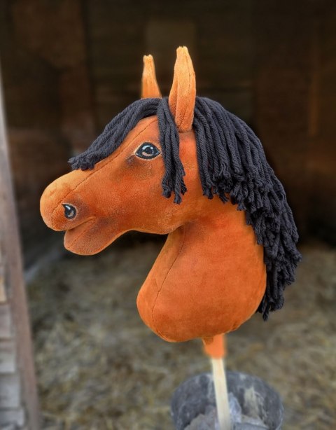 Hobby Horse Duży koń na kiju Premium - jasnogniady A3 Hobby Horse Duży koń na kiju Premium - jasnogniady A3