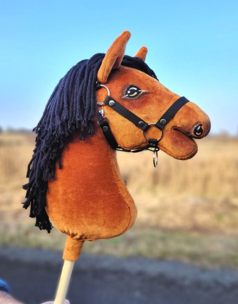 Hobby Horse Duży koń na kiju Premium - jasnogniady A3 Hobby Horse Duży koń na kiju Premium - jasnogniady A3