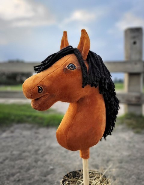 Hobby Horse Duży koń na kiju Premium - jasnogniady A3 Hobby Horse Duży koń na kiju Premium - jasnogniady A3