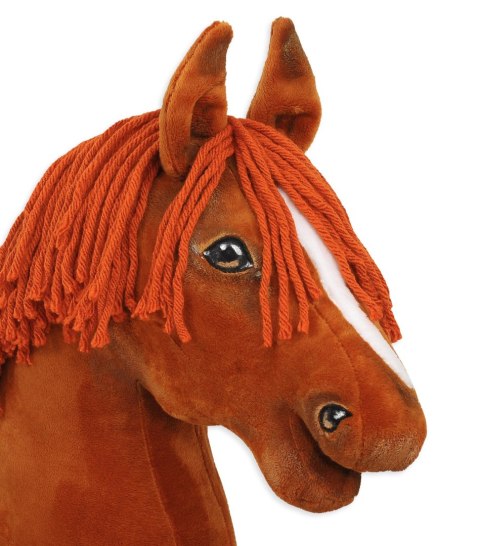 Hobby Horse Duży koń na kiju Premium - kasztan A3 Hobby Horse Duży koń na kiju Premium - kasztan A3