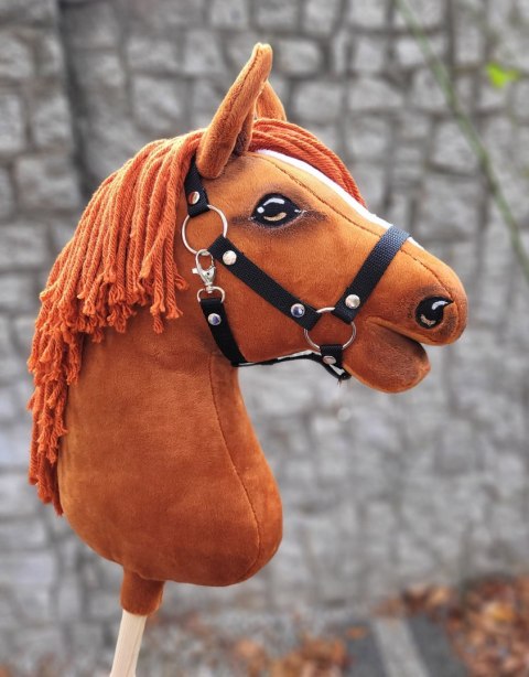 Hobby Horse Duży koń na kiju Premium - kasztan A3 Hobby Horse Duży koń na kiju Premium - kasztan A3