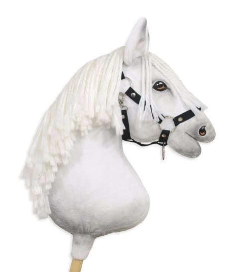 Kantar regulowany dla konia Hobby Horse A3 - czarny Kantar regulowany dla konia Hobby Horse A3 - czarny