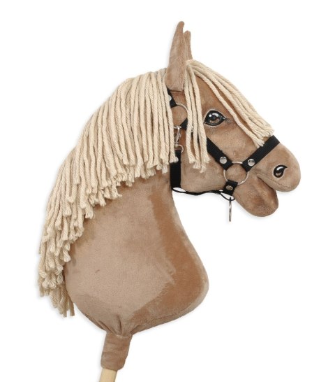 Kantar regulowany dla konia Hobby Horse A3 - czarny Kantar regulowany dla konia Hobby Horse A3 - czarny