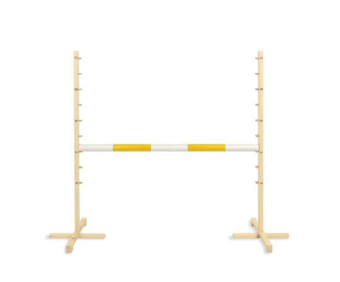 Przeszkoda skokowa do Hobby Horse 120cm, belka żółta