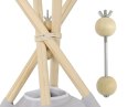 Stabilizator do tipi drewniany