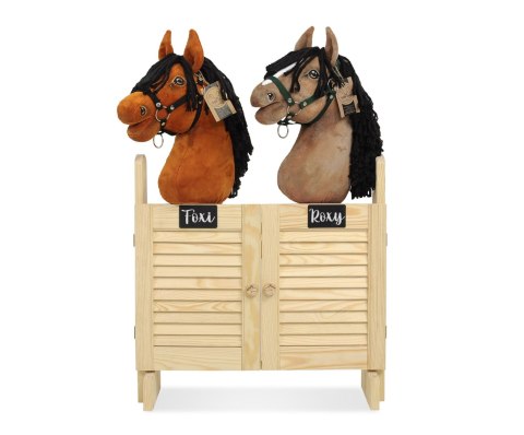 Duża podwójna stajnia Hobby Horse z drzwiczkami Duża podwójna stajnia Hobby Horse z drzwiczkami