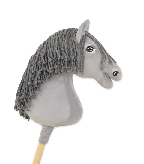Hobby Horse Duży koń na kiju Premium - siwy II A3 Hobby Horse Duży koń na kiju Premium - siwy II A3