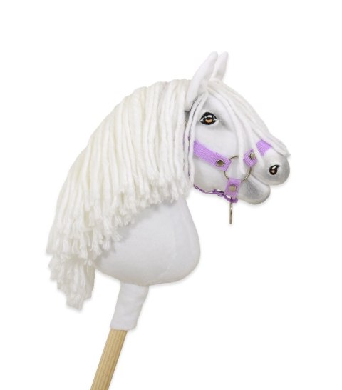 Hobby Horse Mały koń na kiju Premium - biały A4 Hobby Horse Mały koń na kiju Premium - biały A4