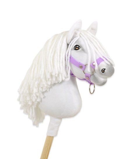 Hobby Horse Mały koń na kiju Premium - biały A4 Hobby Horse Mały koń na kiju Premium - biały A4