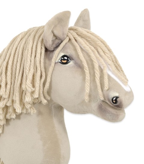 Hobby Horse Mały koń na kiju Premium - cremello A4 Hobby Horse Mały koń na kiju Premium - cremello A4