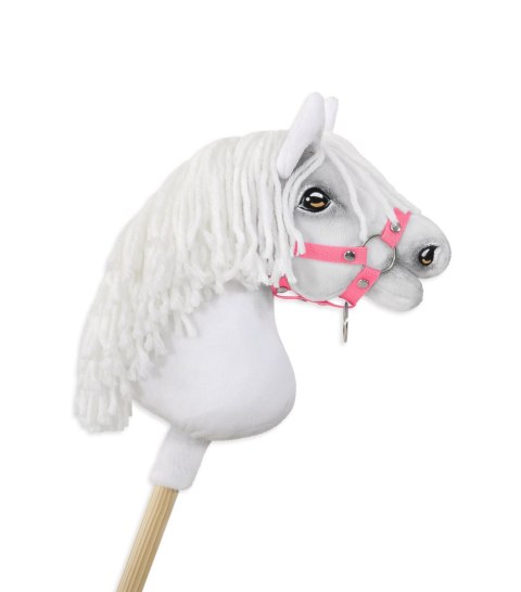 Kantar dla konia Hobby Horse A4 zapinany mały - różowy Kantar dla konia Hobby Horse A4 zapinany mały - różowy