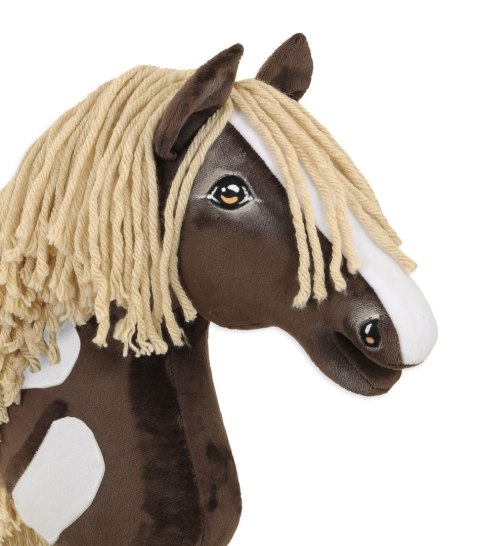 Hobby Horse Duży koń na kiju Premium - western IV ciemnogniady z jasną grzywą A3 Hobby Horse Duży koń na kiju Premium - western IV ciemnogniady z jasną grzywą A3