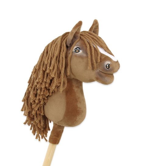 Hobby Horse Mały koń na kiju Premium - jasny kasztan A4 Hobby Horse Mały koń na kiju Premium - jasny kasztan A4