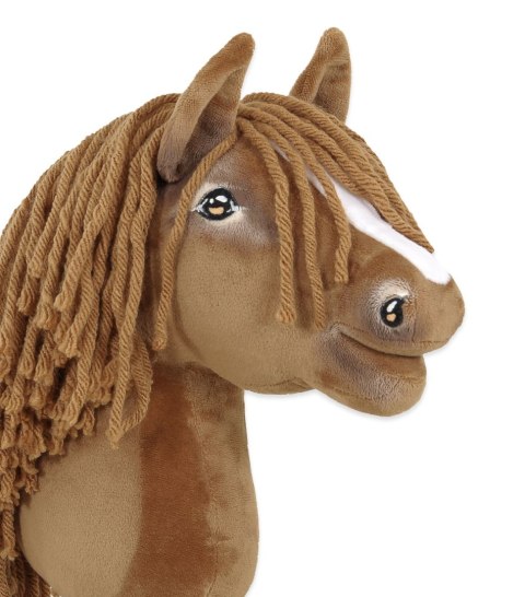 Hobby Horse Mały koń na kiju Premium - jasny kasztan A4 Hobby Horse Mały koń na kiju Premium - jasny kasztan A4