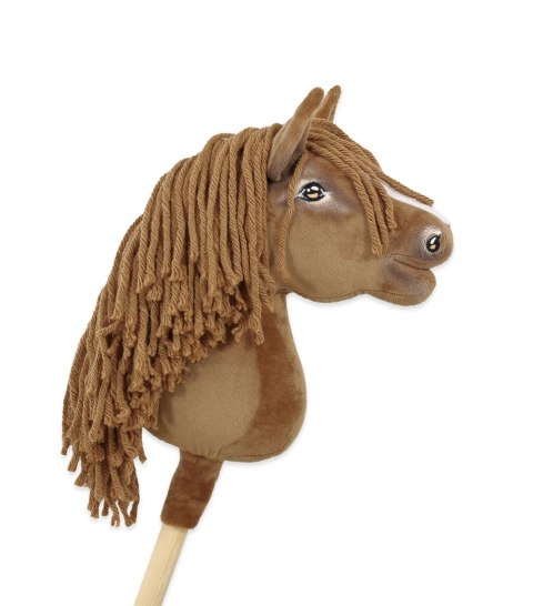 Hobby Horse Mały koń na kiju Premium - jasny kasztan A4 Hobby Horse Mały koń na kiju Premium - jasny kasztan A4