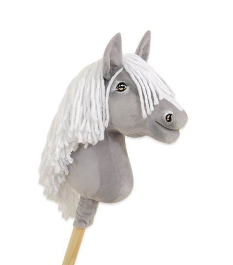 Hobby Horse Mały koń na kiju Premium - siwy III A4 Hobby Horse Mały koń na kiju Premium - siwy III A4