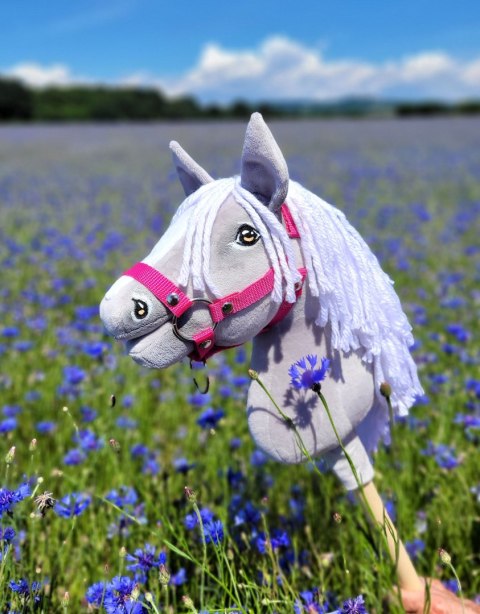 Hobby Horse Mały koń na kiju Premium - siwy III A4 Hobby Horse Mały koń na kiju Premium - siwy III A4