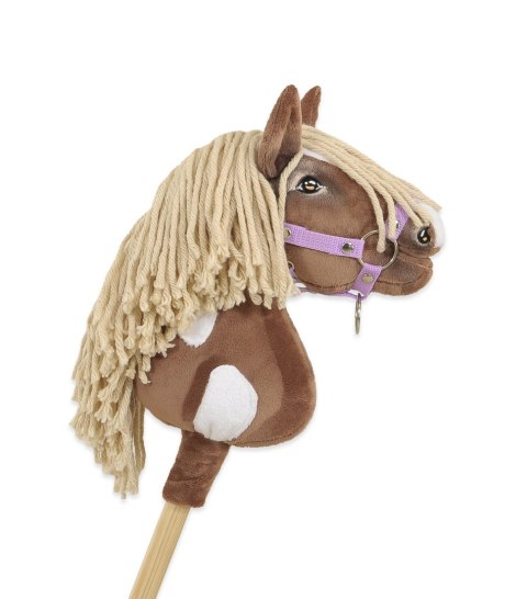 Hobby Horse Mały koń na kiju Premium - western III gniady z jasną grzywą A4 Hobby Horse Mały koń na kiju Premium - western III gniady z jasną grzywą A4