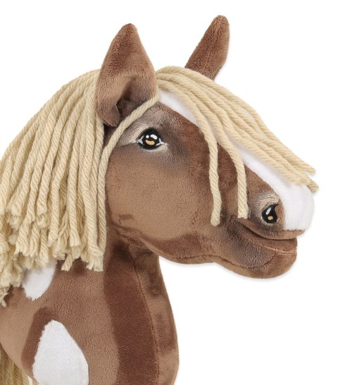Hobby Horse Mały koń na kiju Premium - western III gniady z jasną grzywą A4 Hobby Horse Mały koń na kiju Premium - western III gniady z jasną grzywą A4