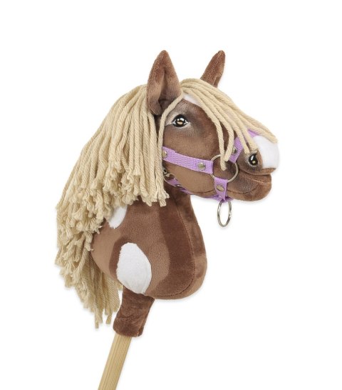 Hobby Horse Mały koń na kiju Premium - western III gniady z jasną grzywą A4 Hobby Horse Mały koń na kiju Premium - western III gniady z jasną grzywą A4