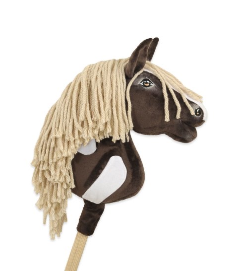 Hobby Horse Mały koń na kiju Premium - western IV ciemnogniady z jasną grzywą A4 Hobby Horse Mały koń na kiju Premium - western IV ciemnogniady z jasną grzywą A4
