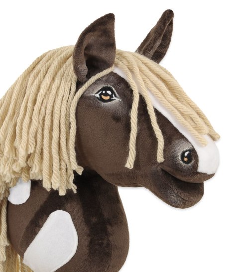 Hobby Horse Mały koń na kiju Premium - western IV ciemnogniady z jasną grzywą A4 Hobby Horse Mały koń na kiju Premium - western IV ciemnogniady z jasną grzywą A4