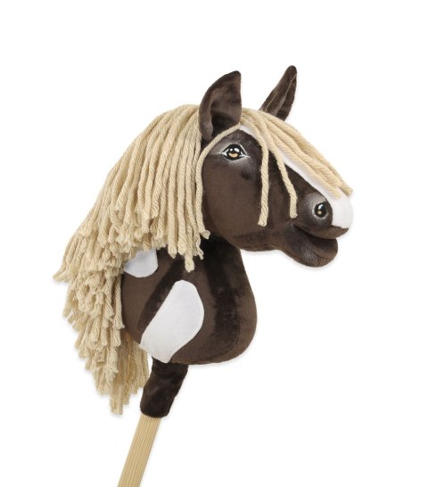 Hobby Horse Mały koń na kiju Premium - western IV ciemnogniady z jasną grzywą A4 Hobby Horse Mały koń na kiju Premium - western IV ciemnogniady z jasną grzywą A4