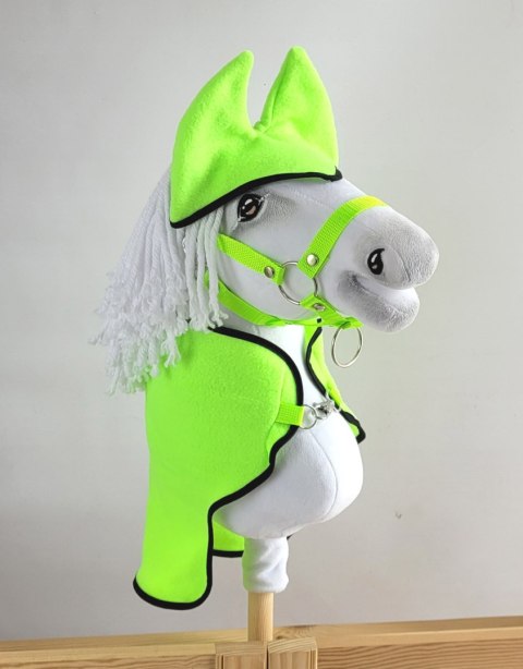 Zestaw dla Hobby Horse A4: derka + nauszniki - neon green Zestaw dla Hobby Horse A4: derka + nauszniki - neon green