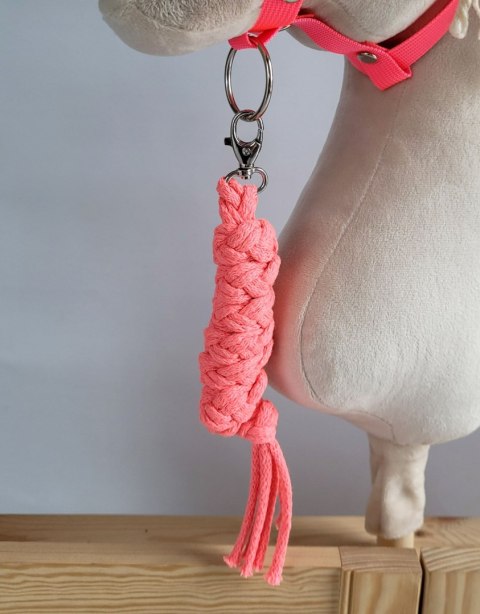 Zestaw do Hobby Horse: kantar A3 + uwiąz ze sznurka - neon-pink Zestaw do Hobby Horse: kantar A3 + uwiąz ze sznurka - neon-pink