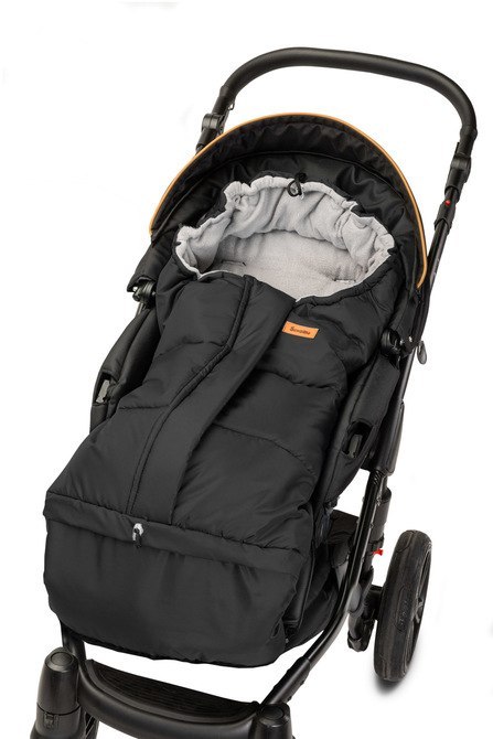ŚPIWOREK COMBI 3w1 POLAR - BLACK/GREY ŚPIWOREK COMBI 3w1 POLAR - BLACK/GREY