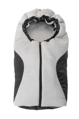 ŚPIWOREK DO FOTELIKA - BLACK/GREY POLAR 75 X 36