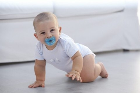 051922 SMOCZEK PHYSIO SOFT SILIKONOWY 16-36M 1SZT NIEBIESKI