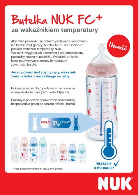 360094 BUTELKA 300ML WSKAŹNIK TEMPERATURY 0-6 526320, 741927