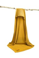 OTULACZ Z KAPTURKIEM 100% BAMBOO GIFT MUSZTARDOWY