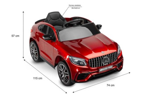POJAZD NA AKUMULATOR MERCEDES AMG GLC 63S BLACK