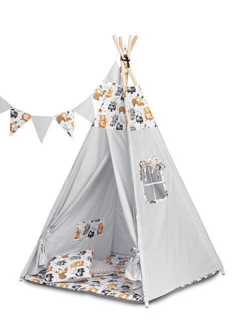 TIPI NAMIOT SZOPY SZARE TIPI NAMIOT SZOPY SZARE